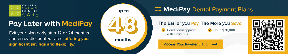 Medipay is offered ant Casuarina Square Dental Care