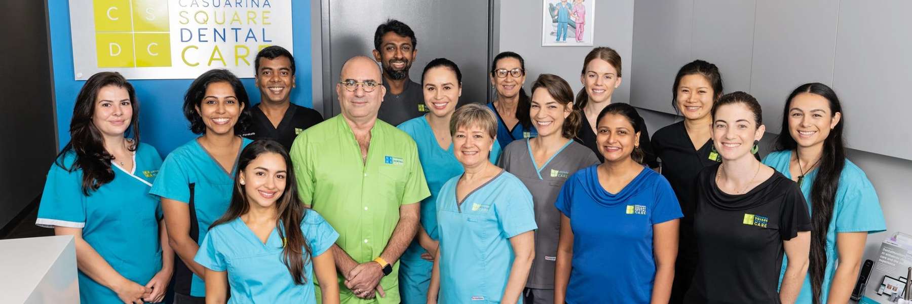 Casuarina Square Dental Care Staff Group Images