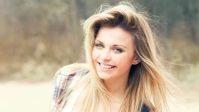 darwin woman smiling